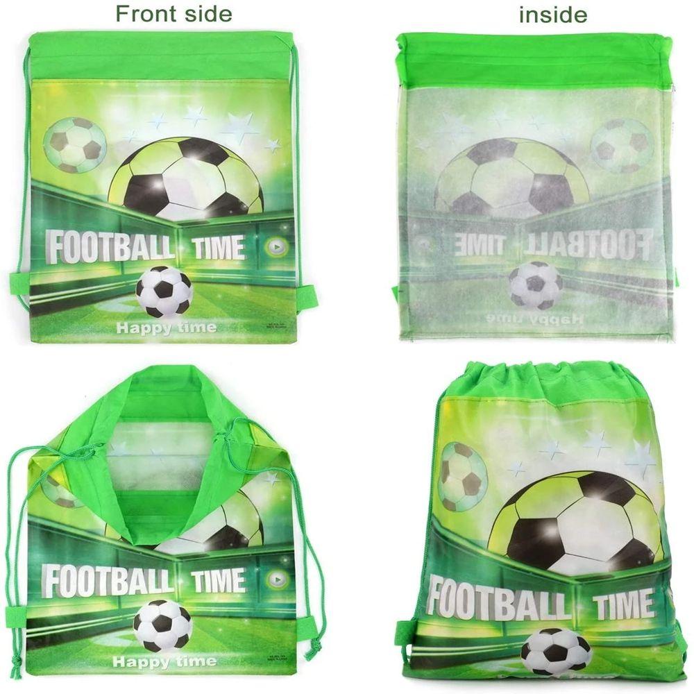 Túi Dây Rút Chất Liệu Vải Không Dệt In Họa Tiết Hoạt Hình Chủ Đề Bóng Đá