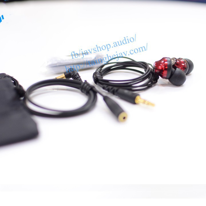 [ Tặng hộp đựng ] Tai nghe nhét tai Audio technica ATH CKM55 fullbox