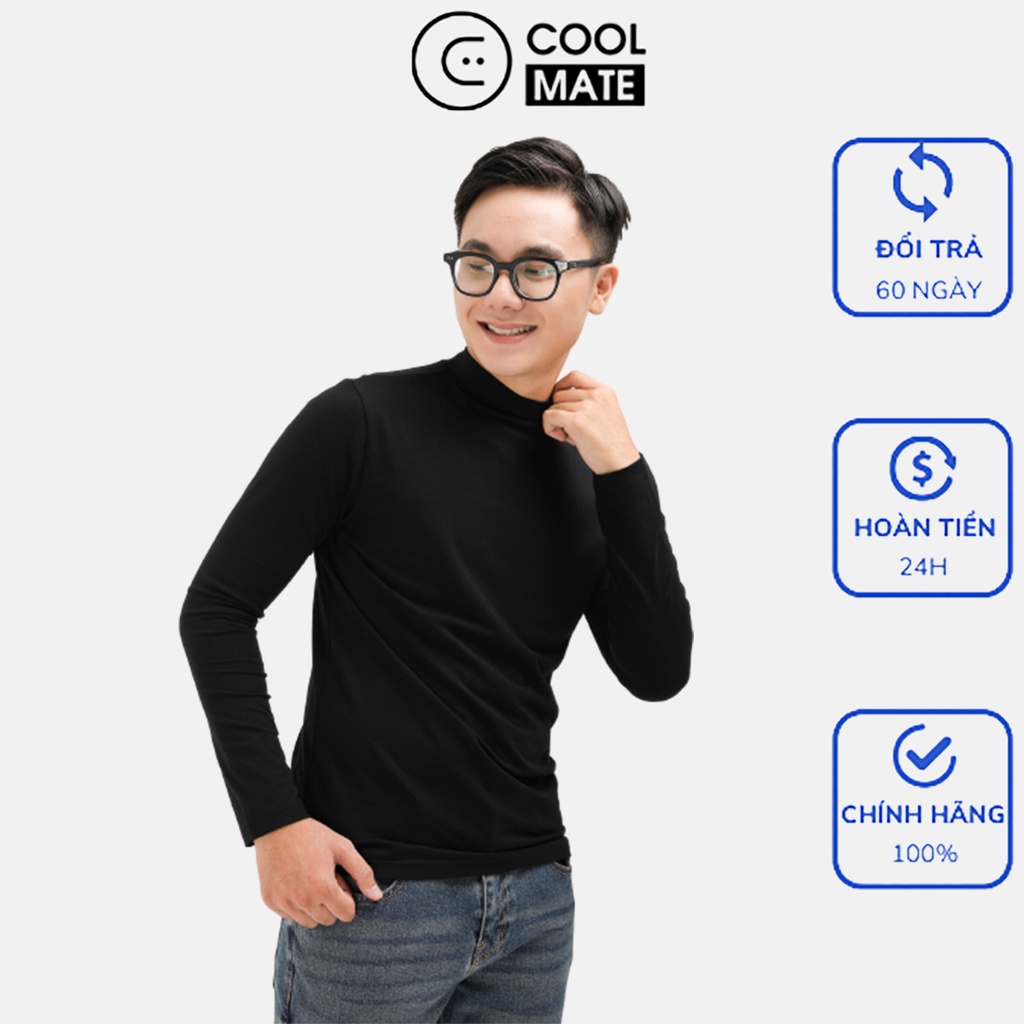 Áo giữ nhiệt nam Smart Heat giữ ấm siêu nhẹ thoáng khí thương hiệu Coolmate