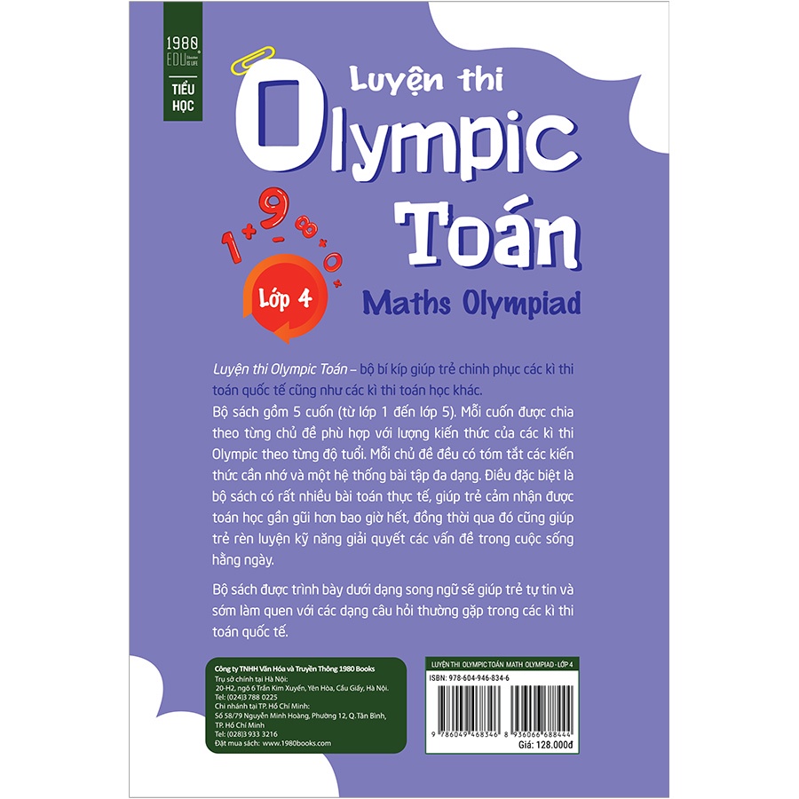 Sách - Luyện Thi Olympic Toán Lớp 4 - Maths Olympiad