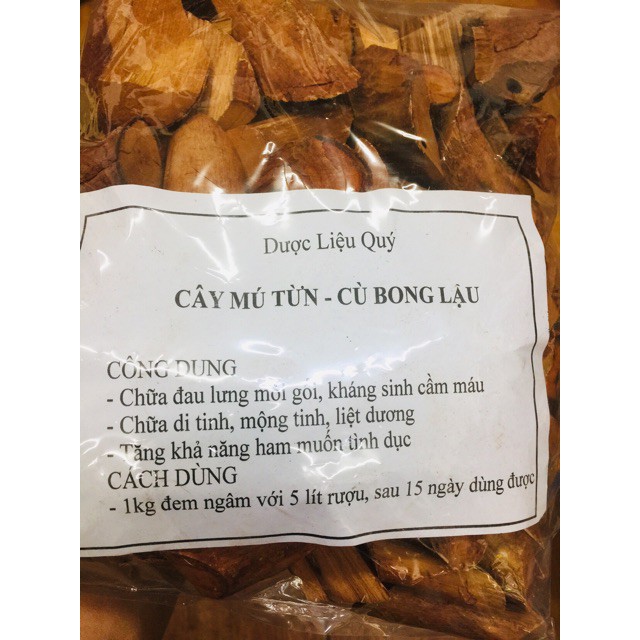 Rễ Cây Mú Từn - Cù Boong Lậu Khô