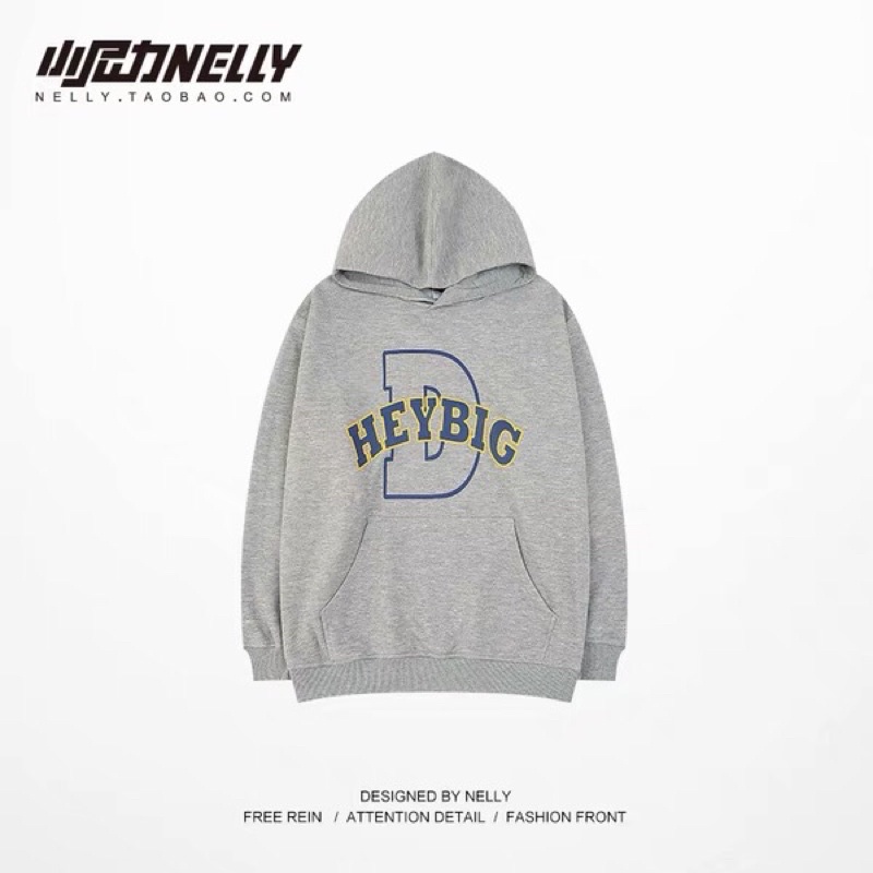 Áo hoodie nelly heybig nỉ lót lông sale (có sẵn) D | BigBuy360 - bigbuy360.vn