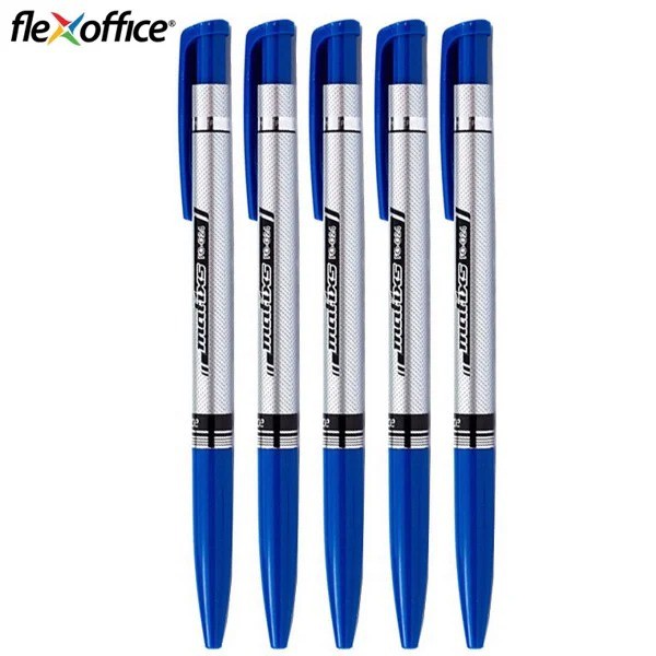 [Mã LIFEBOOK154 giảm 15% đơn 99k] Combo 5 Cây Bút Bi Flexoffice FO-024