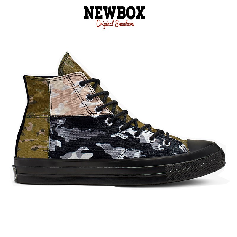 [Mã FAMALLT5 giảm 15% đơn 150k] Giày Converse Chuck Taylor All Star 70 Blocked Camo High Top - 165912