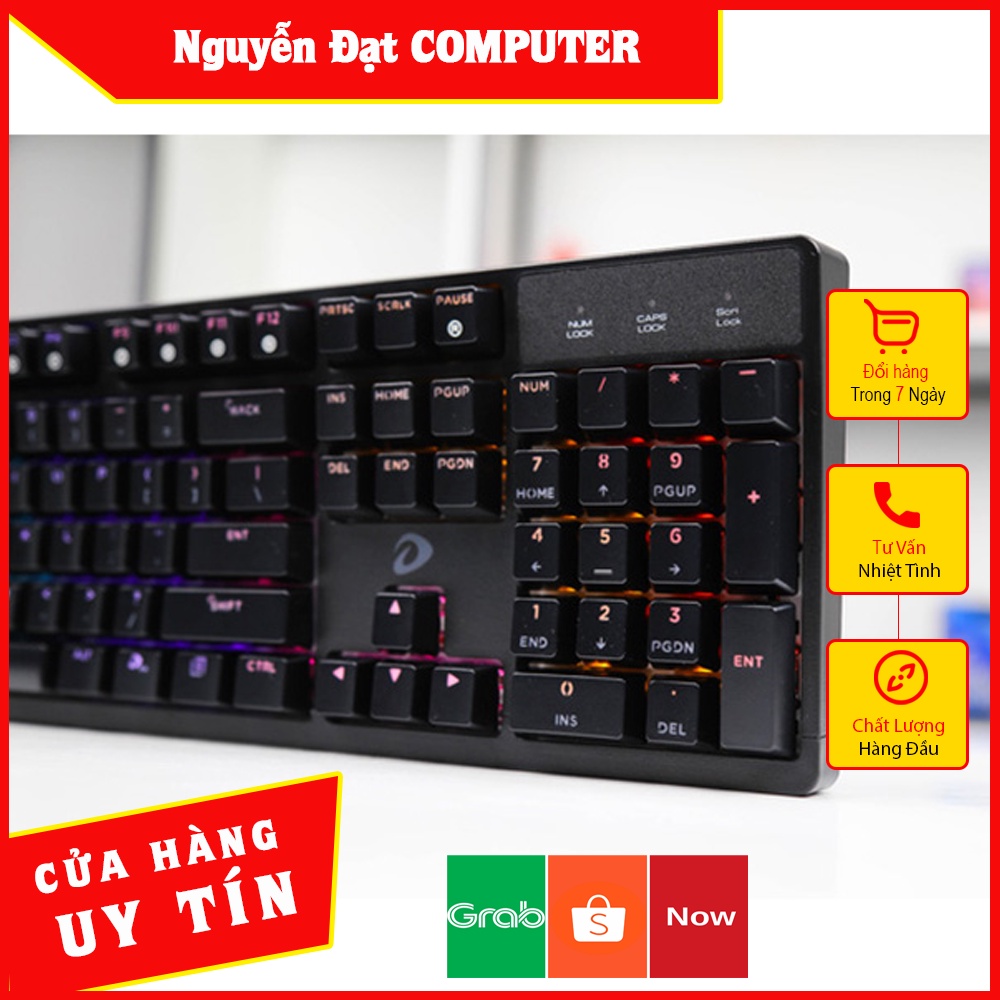 Bàn phím chính hãng DAREU EK1280S,bàn phím cơ cao cấp - Bảo hành 24 tháng
