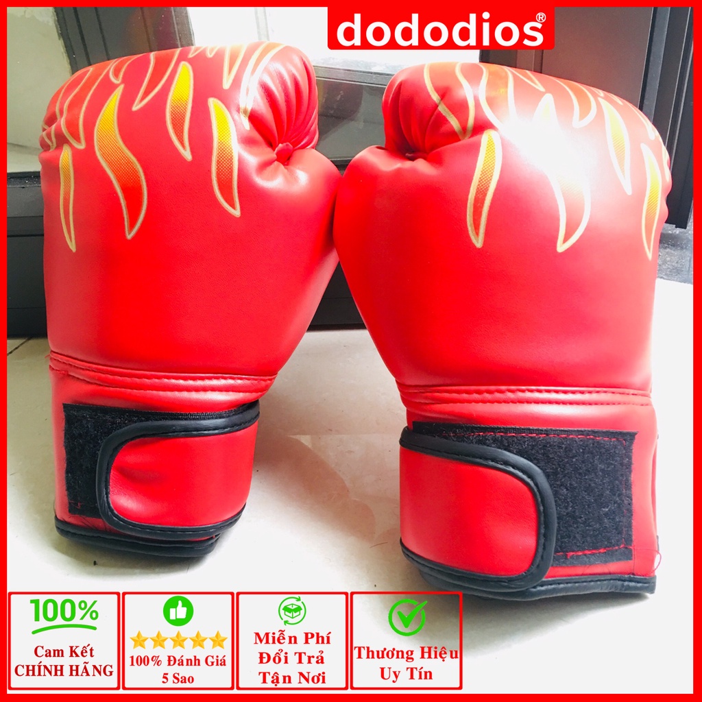 Bộ Đôi Găng Bao Tay Đấm Bốc Tập Boxing Cho Trẻ Em 5-13 Tuổi Cao Cấp Chính Hãng Dododios