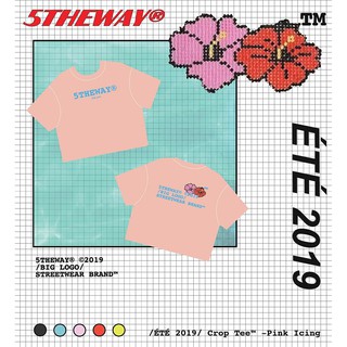 5THEWAY /ÉTÉ/ CROP TOP - PINK