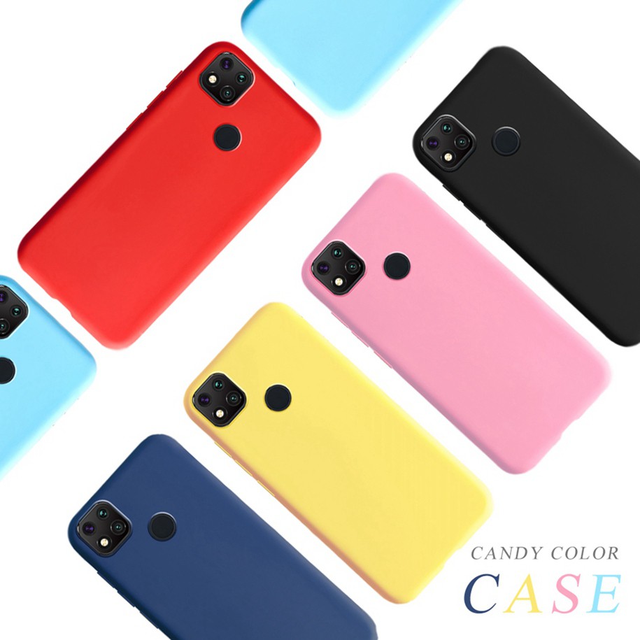Ốp Điện Thoại Silicone Dẻo Mềm Chống Va Đập Màu Kẹo Cho Xiaomi Redmi 9a 9c Note 9s 9pro Redmi9c Xiomi Note 9