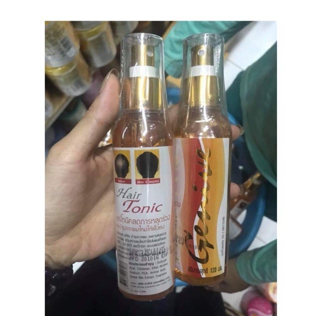 Chai kích thích tóc hair tonic 120ml thái lan