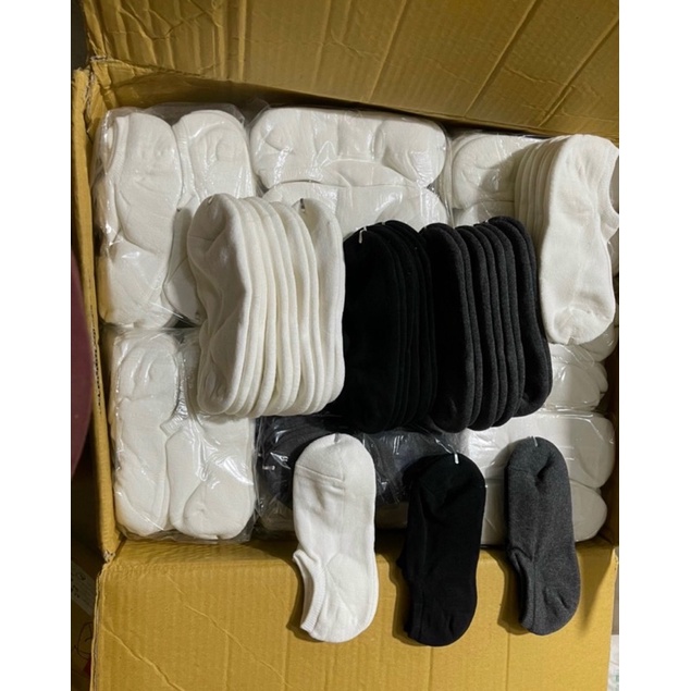 Tất ngắn cổ  TẤT TỚI MẮT CÁ ÔM 90 ĐỘ LÒNG TẤT DỆT KIỂU VÒNG 23-25cm 25-27cm TRẮNG XÁM ĐEN