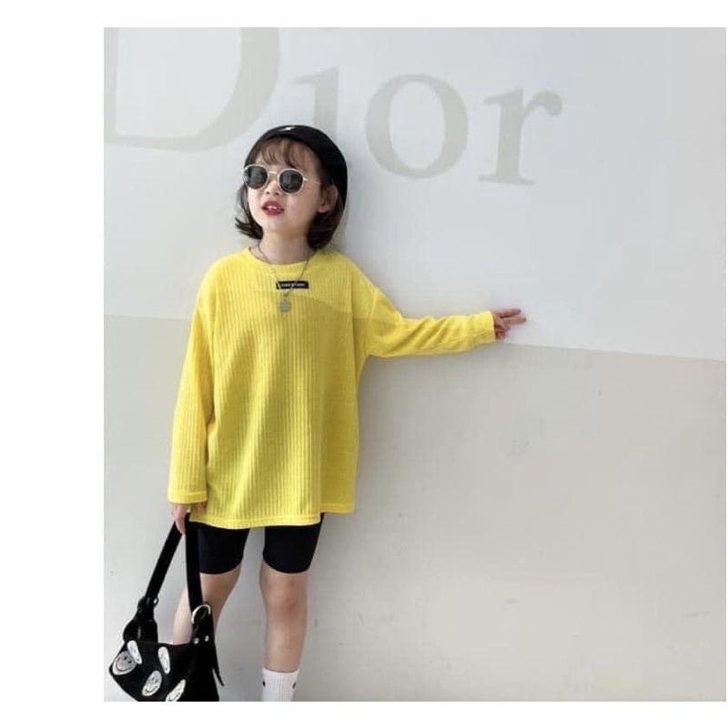 Quần legging lửng bé gái Peekaboo