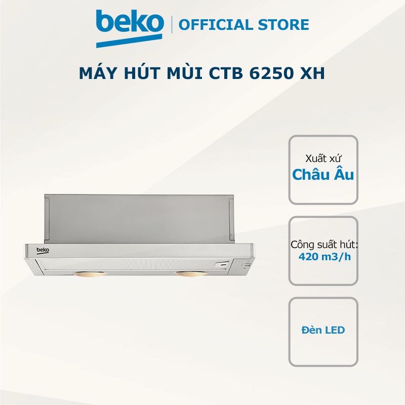 Máy hút mùi BEKO CTB 6250 XH