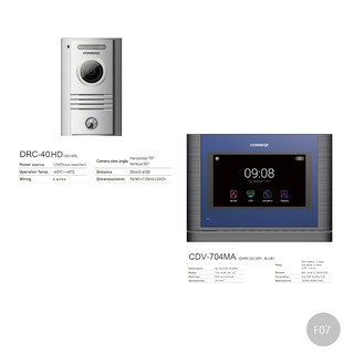 Camera chuông cửa Commax DRC-40KHD
