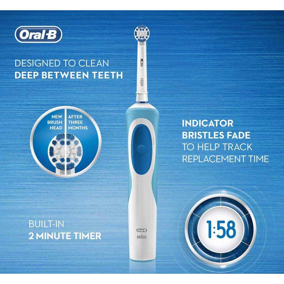 Bàn Chải Điện ORAL-B VITALITY SENSITIVE CLEAN-GUM CARE-CROSS ACTION