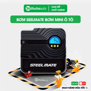 Bơm lốp ô tô Steelmate P05 - P03 mini, Bơm ô tô tự ngắt đa năng, Bảo chính hãng hành 12 tháng