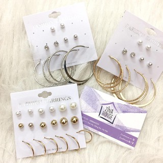 Set khuyên vòng mix