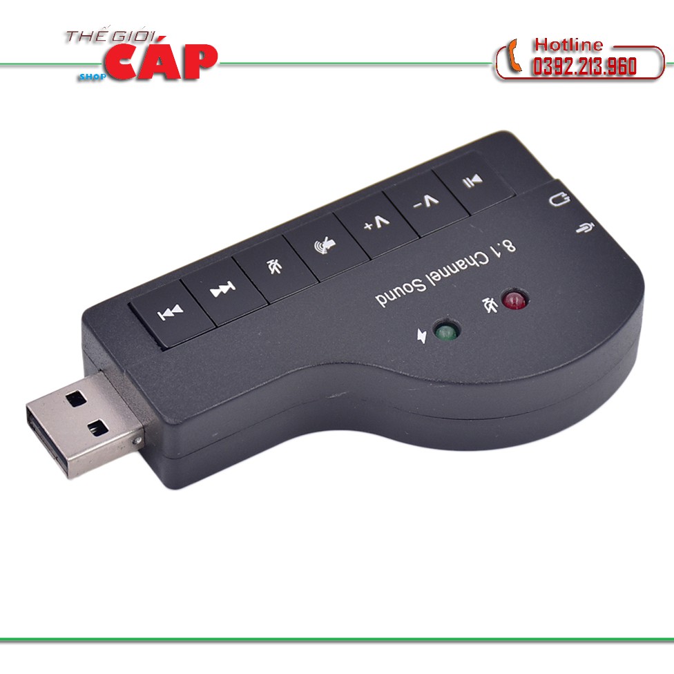 Usb sound 8.1 âm thanh sống động