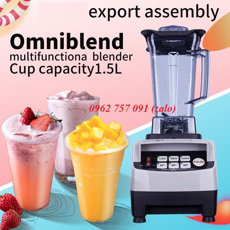 [ELPHATLOC giảm 8% tối đa 2TR] Máy xay công nghiệp