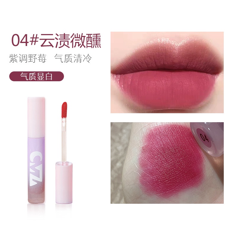 Son Môi CVZ Chất Nhung Lì Không Dễ Dính Thành Cốc