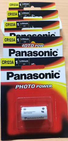 Pin Panasonic CR123A