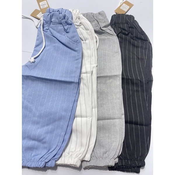 Quần dài bé gái Button 3-13 tuổi  Quần chun bo gấu cotton 0622
