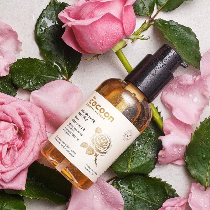 DẦU TẨY TRANG HOA HỒNG ROSE CLEANSING OIL 140ML CHÍNH HÃNG - 8126