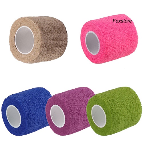 (Hàng Mới Về) Cuộn Băng Dán Sơ Cứu Thể Thao Co Giãn Tự Dính Tiện Dụng