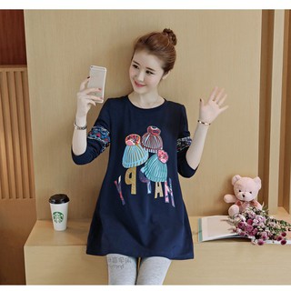 Áo bầu thun Hàn quốc