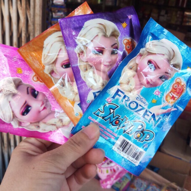 Kẹo nổ bàn chân elsa