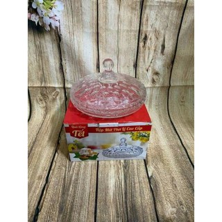Hộp mứt tết pha lê cao cấp