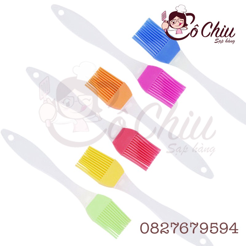 Chổi phết bơ, dầu mỡ khi nấu ăn cán trong giao màu ngẫu nhiên