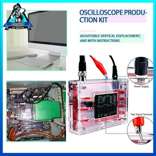 Portable Display Frequency Digital Oscilloscope TFT Screen Welded Making Kit