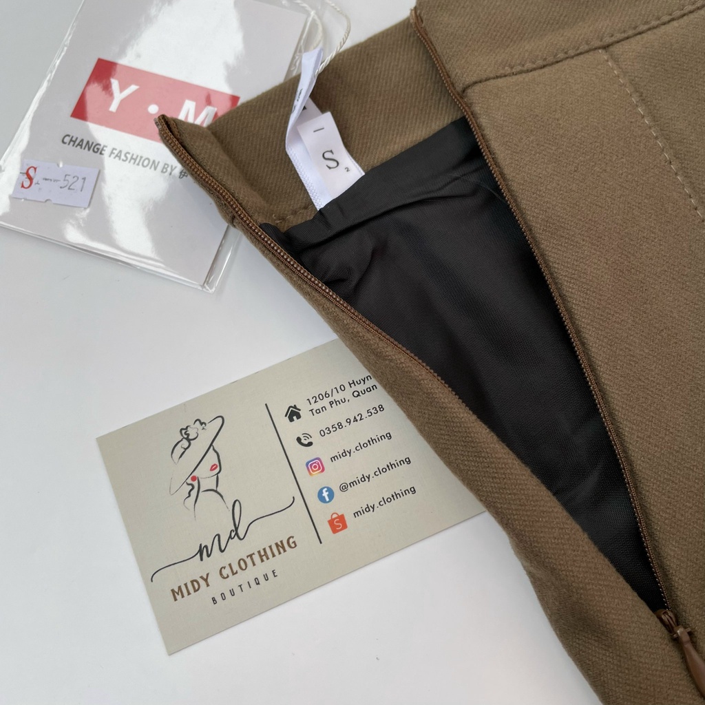 Chân váy tennis dạ phom xòe xếp li | BigBuy360 - bigbuy360.vn