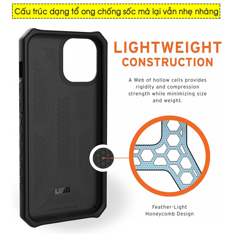 Ốp lưng iPhone 12 Pro Max / 12 / 12 Pro / 12 Mini UAG Monarch 5 lớp chống sốc - Hàng Chính Hãng. | BigBuy360 - bigbuy360.vn