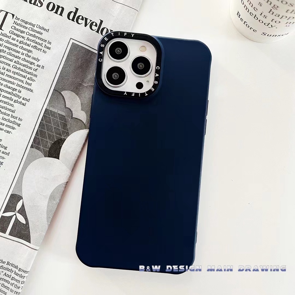 Ốp Điện Thoại Silicon Dẻo Màu Nhám Chống Sốc Chống Rơi Thiết Kế Đơn Giản Cho iPhone 13 12 11 Pro MAX XR IX XS MAX 7 8 Plus