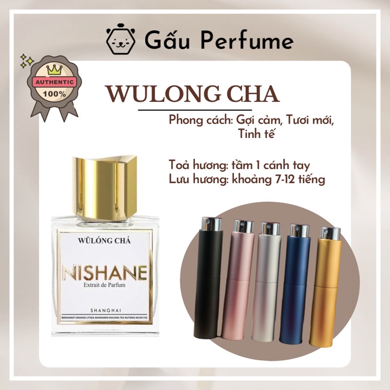 Mẫu thử nước hoa wulong cha 10ml chính hãng