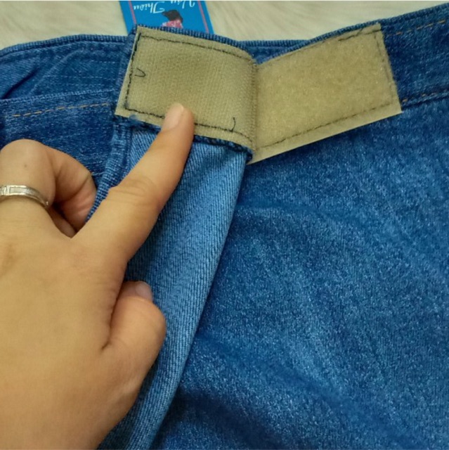 Váy chống nắng jean thêu