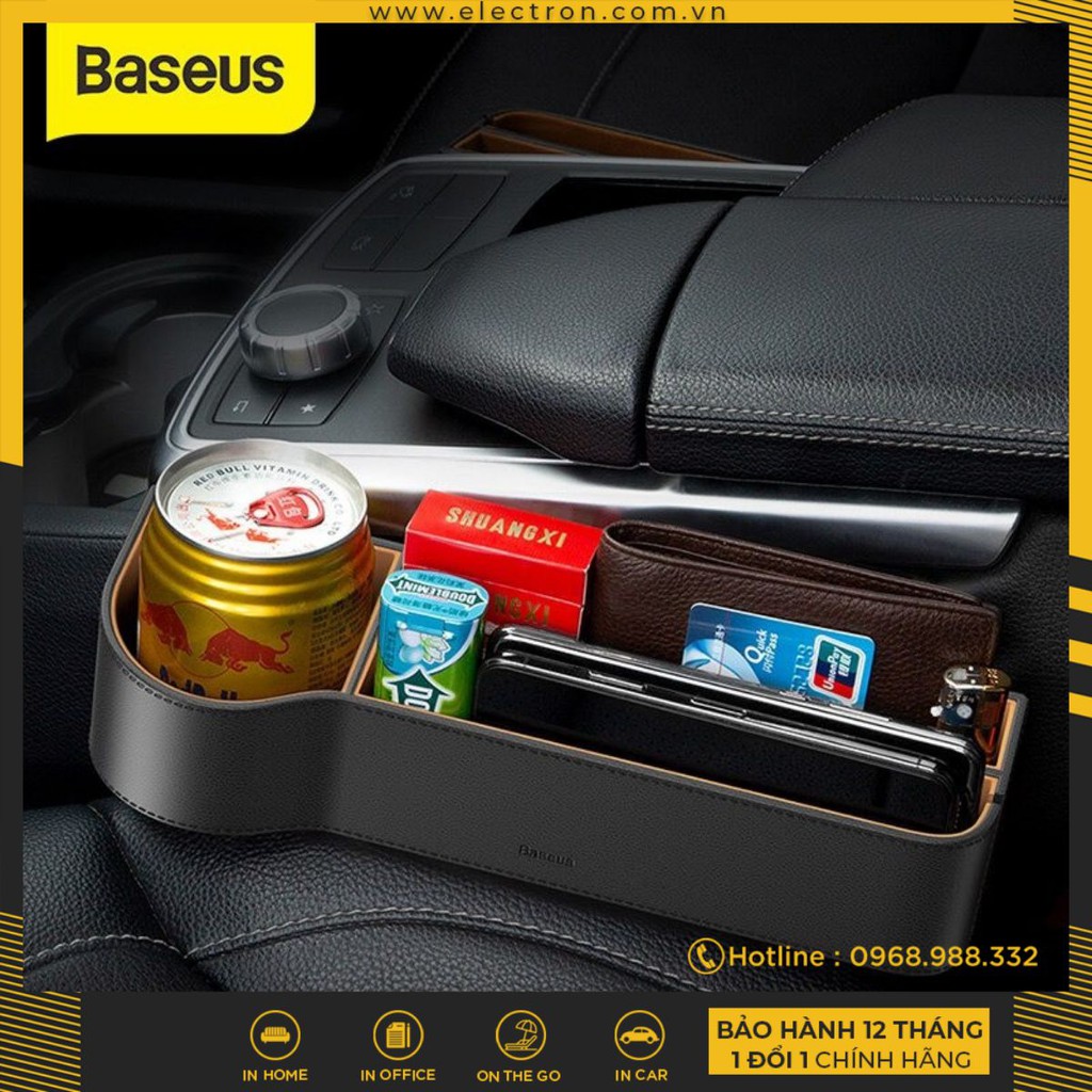 Ngăn chứa đồ tiện dụng dùng trên xe hơi Baseus Elegant Car Storage Box