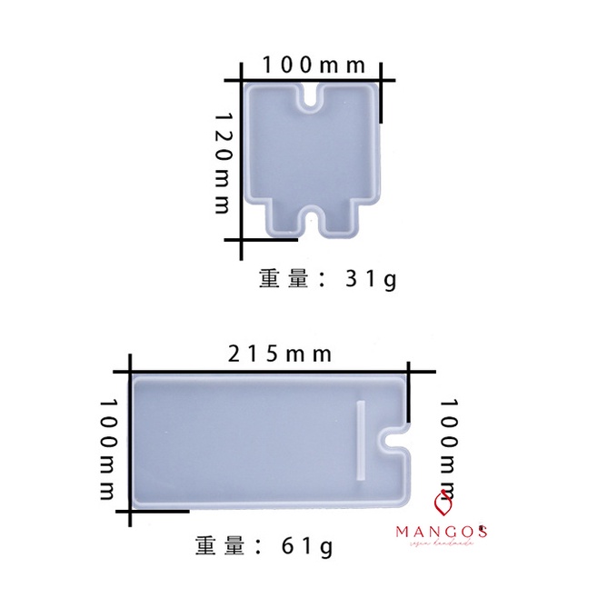 Khuôn làm giá đỡ điện thoại từ resin, jesmonite độc đáo