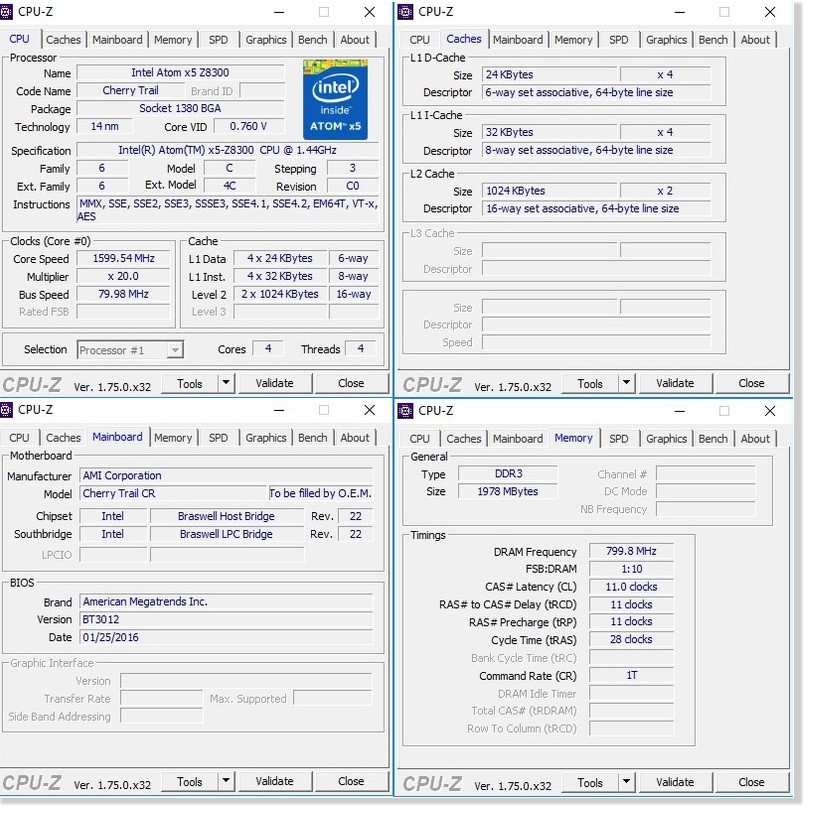 Máy tính để bàn mini Intel Z8350 Ram 2G | BigBuy360 - bigbuy360.vn