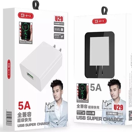 Củ Sạc Nhanh 5A 25W Chính Hãng,Cốc Sạc Siêu Nhanh Cổng USB Dùng Cho Các Loại Máy Điện Thoại Bảo Hành 12 Tháng