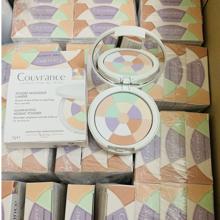 Phấn phủ Avene Couvrance Correcteur De Teint Mosaic Powder màu ILLUMILATING 10g