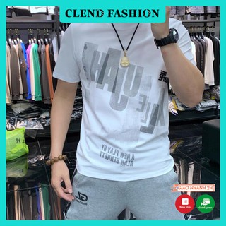 Áo thun nam , áo thun nam tay ngắn clend fashion chất liệu cotton mềm mịn co giãn thời trang cao cấp x41