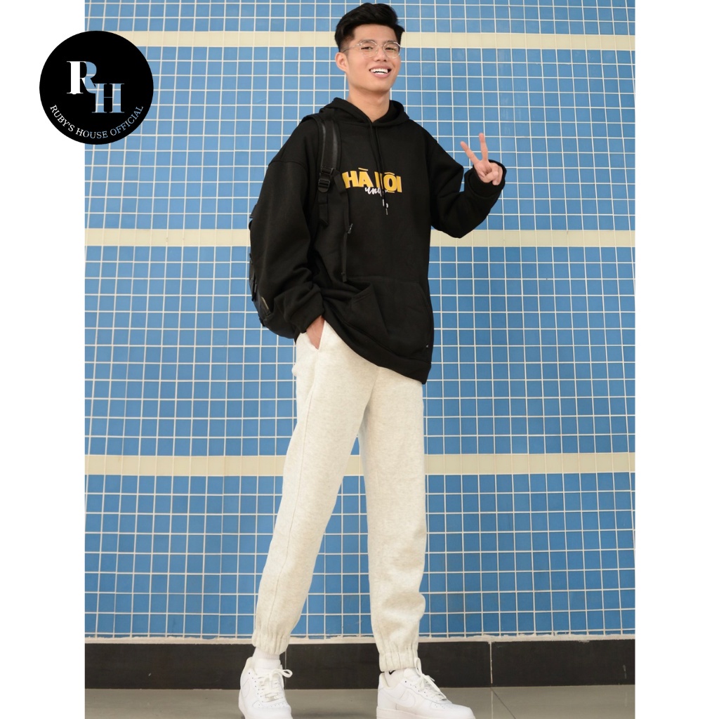 Áo nỉ Hoodie local brand, form rộng nam nữ Unisex dài tay chất liệu Nỉ Bông in Hình Log | BigBuy360 - bigbuy360.vn