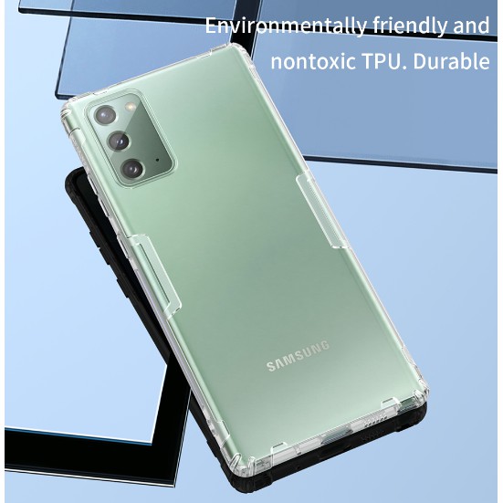 Samsung Note 20_Ốp lưng dẻo Nillkin Nature TPU bo 4 cạnh chống sốc trong suốt ( Chính Hãng )
