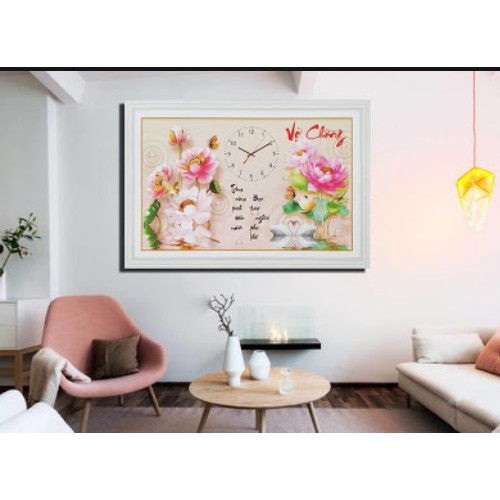 TRANH THÊU CHỮ THẬP 3D LV3347 (63X43 )
