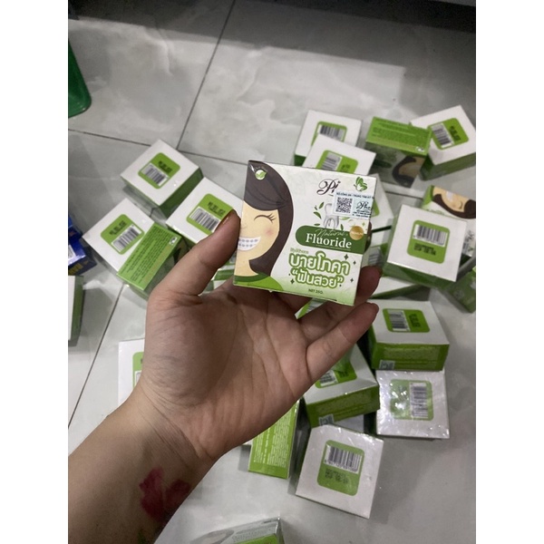 [CHÍNH HÃNG] Kem đánh răng thảo dược BY PHOCA Thái Lan 25g giúp răng trắng sáng, hơi thở thơm mát
