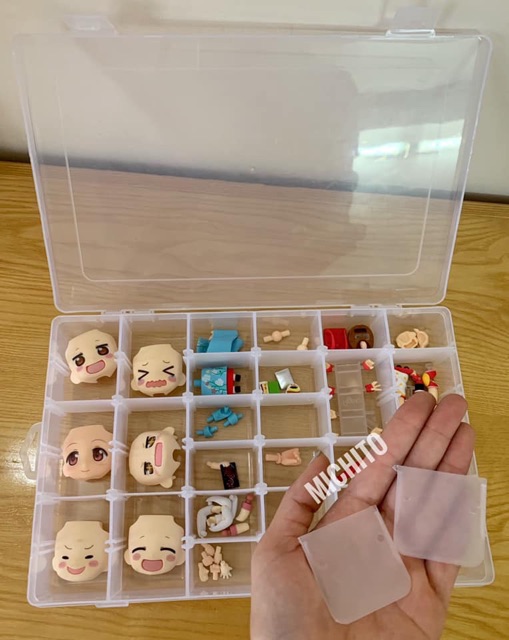 Hộp nhựa chia ô tháo được vách ngăn size lớn nhất 36 ô và 28 ô