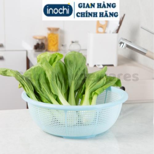 [FreeShip] Rổ nhựa tròn lớn 30cm cao cấp inochi, đa năng, tiện lợi - Giao màu ngẫu nhiên