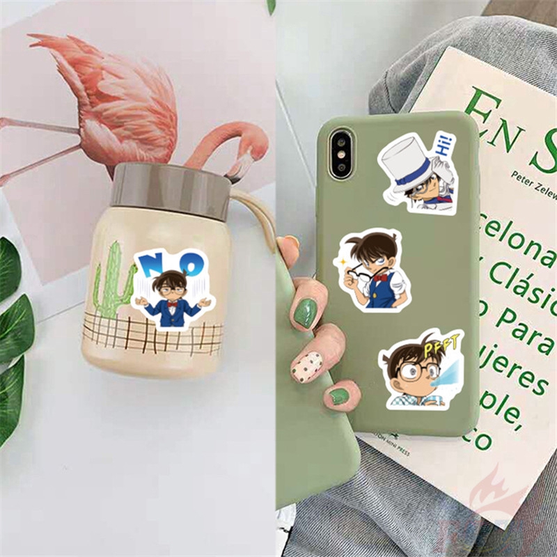 ❉ Detective Conan / Case Closed - Series 01 Anime Giấy và decal dán tường  ❉ 40Pcs/Set DIY Decals Stickers for Diary Scrapbooks